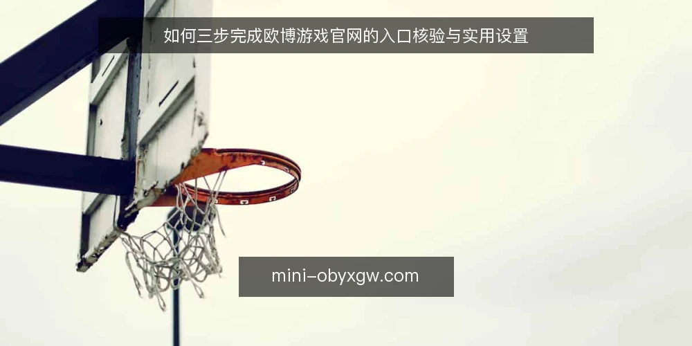 如何三步完成欧博游戏官网的入口核验与实用设置 — 准备:确认访问环境与设备 配图