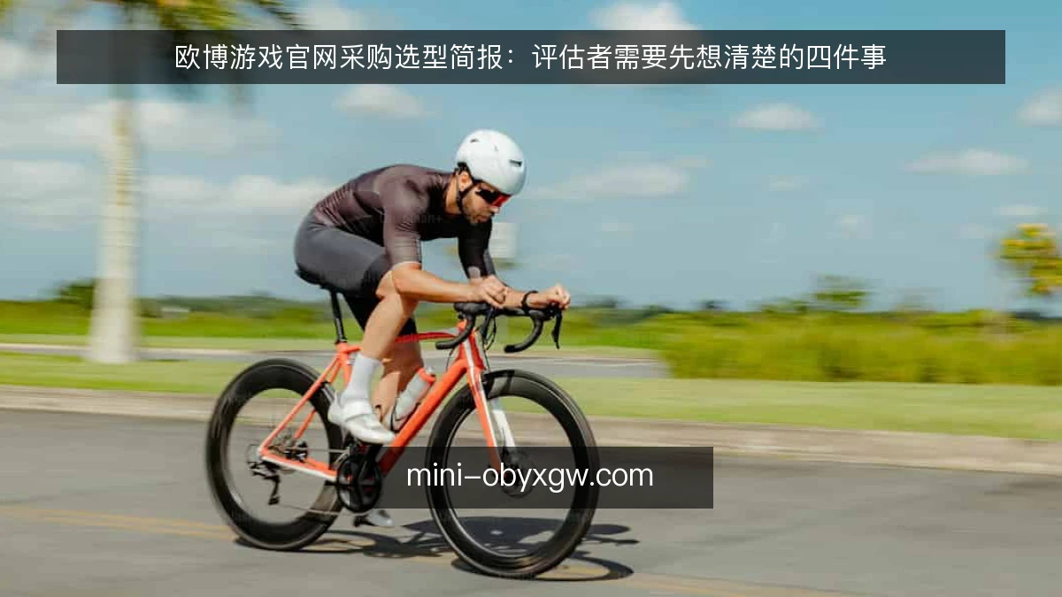 欧博游戏官网采购选型简报:评估者需要先想清楚的四件事