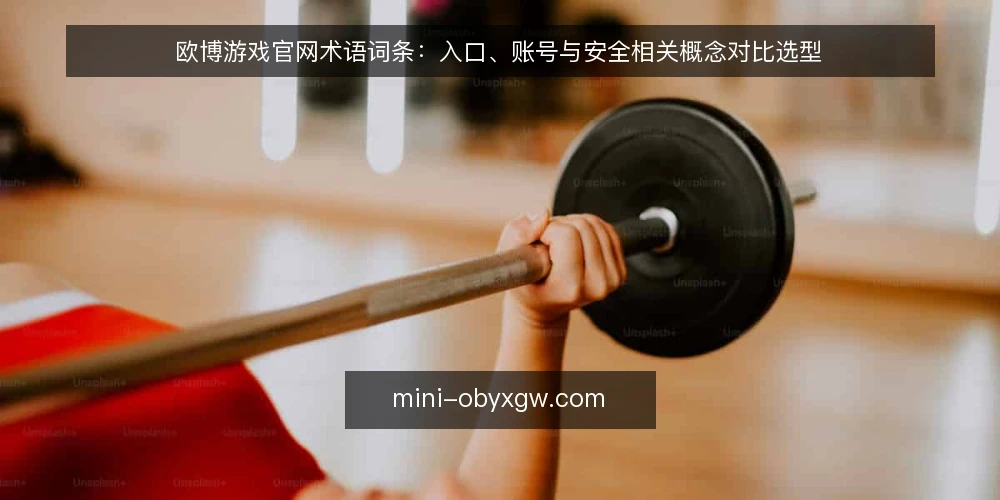 欧博游戏官网术语词条:入口、账号与安全相关概念对比选型 — 选型前的判断标准 配图